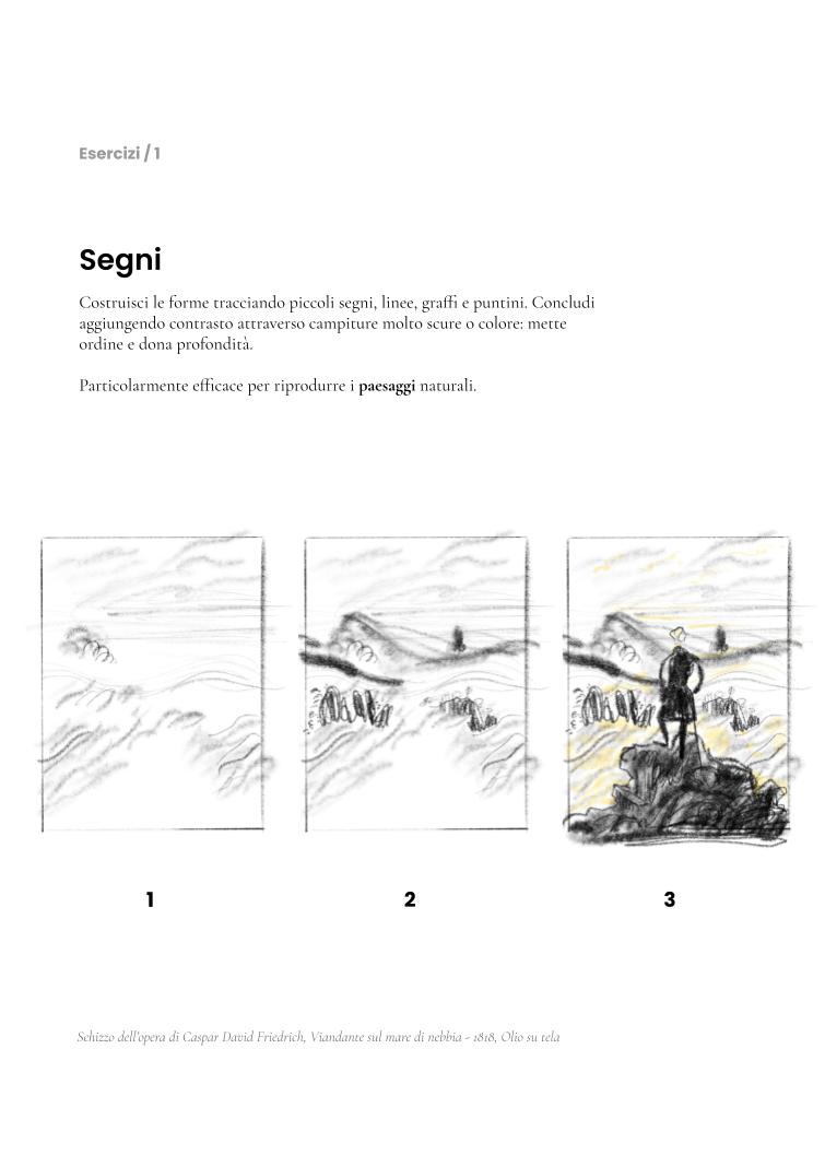 Esercizi per disegni on-the-go | n.1